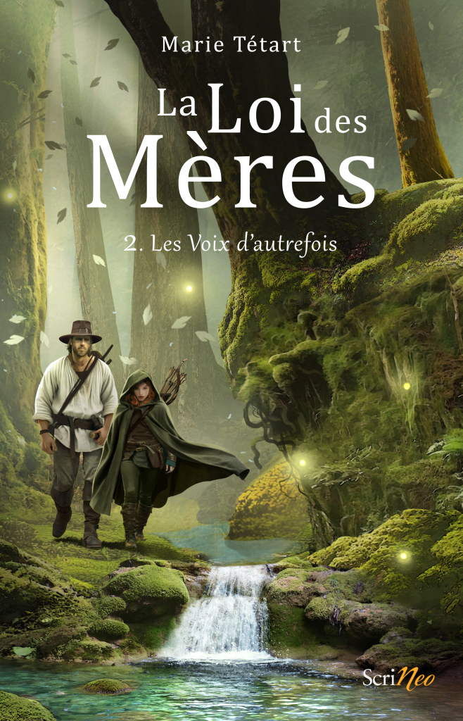 Couverture du tome 2 de La Loi des Mères - Les Voix d'autrefois écrit par Marie Tétart